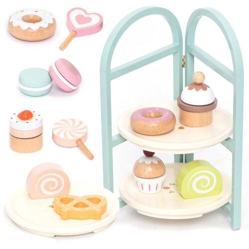 UMU® Groceries & Cooking Dessert Set aktivnostna igrača iz lesa Cene