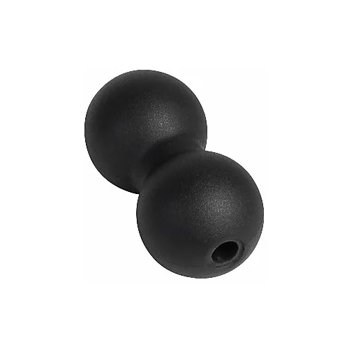 meychair ergonomics Gladka dvojna kroglica iz PU, dolžina 160 mm, črne barve