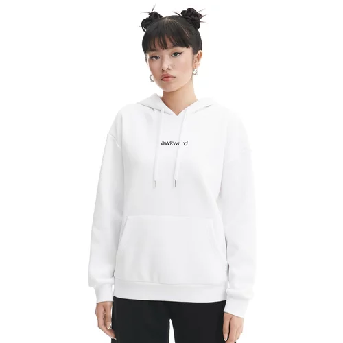 Cropp ženska majica s kapuljačom - Bijela  3608W-00X