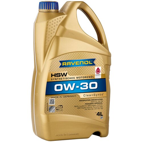 RAVENOL Ulje za motor HSW, 0W-30, 4L Cene