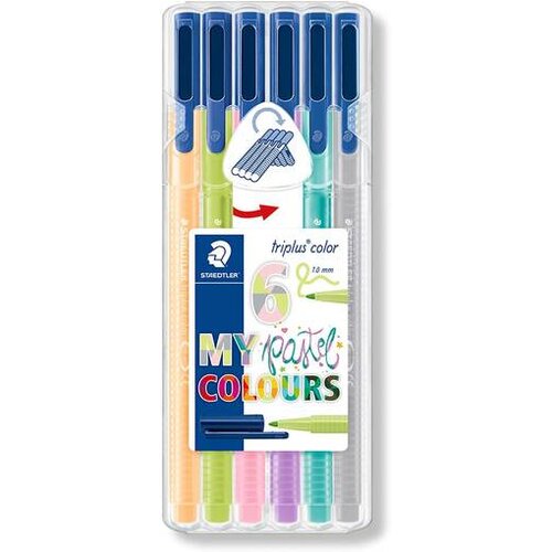 Staedtler Flomastri triplus, 6/1 v pvc škatlici 323 SB6CS01 Cene