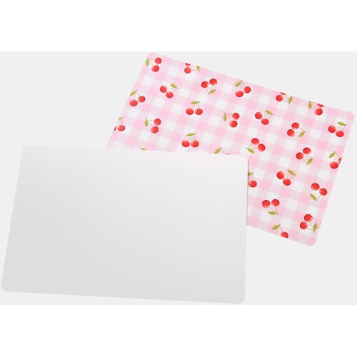 Sinsay Karirani podmetači za stol s motivom tre&amp;scaron;anja 2 pack Slike