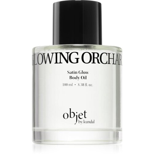 KUNDAL Objet Satin Glow Body Oil ulje za njegu tijela za intenzivnu hidrataciju s mirisom Glowing Orchard 100 ml Slike