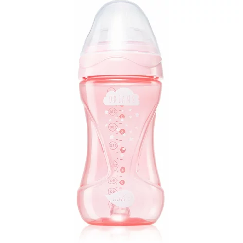 Nuvita Cool Bottle 3m+ steklenička za dojenčke Light pink 250 ml