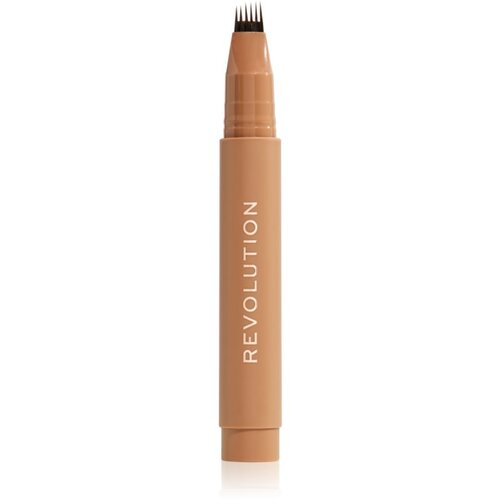 Makeup Revolution Instant Brow Hair tekoče črtalo za obrvi odtenek Cool Brown 1.8 ml Slike