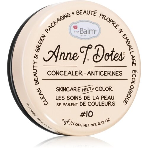 TheBalm Anne T. Dotes&amp;reg; Concealer korektor proti rdečici odtenek #10 Lighter than Light 9 g Slike