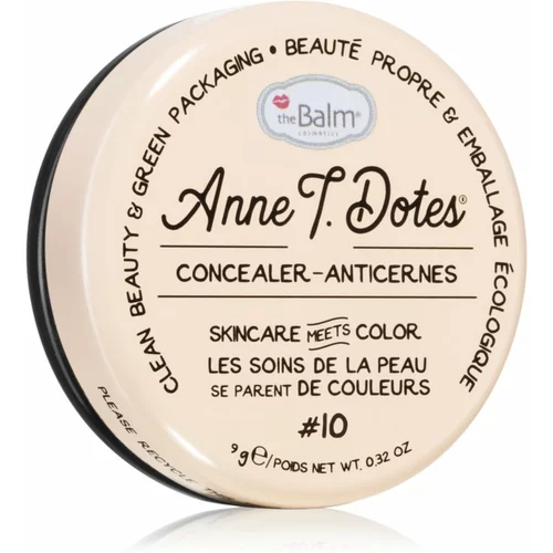 TheBalm Anne T. Dotes® Concealer korektor proti rdečici odtenek #10 Lighter than Light 9 g