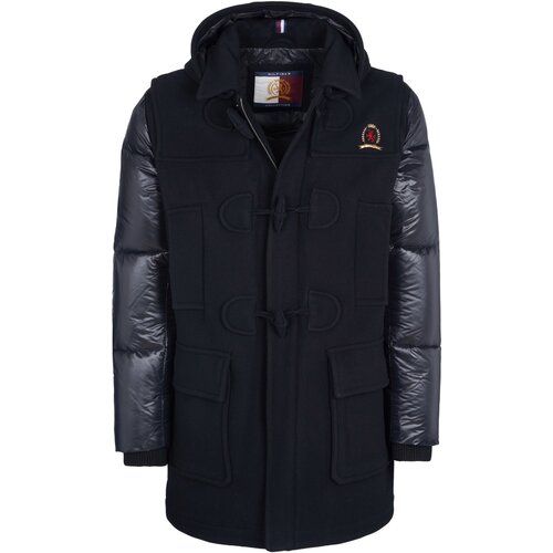 Tommy Hilfiger Plašči - Črna Cene