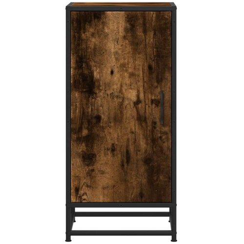 VidaXL Komoda boja hrasta 35,5x35x76 cm konstruirano drvo i metal Slike