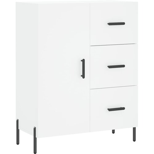 Maison Chic Komoda - Predalnik bela 69,5x34x90 cm inženirski les, (21716115) Slike