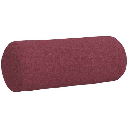 VidaXL valjkasti jastučići 2 pcs vinska crvena &amp;Oslash; 15 x 40 cm tkanina Slike