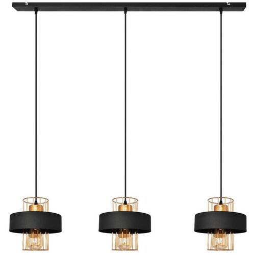  Luster na sajli VOLTA 3xE27/15W/230V crna/roze zlato Cene