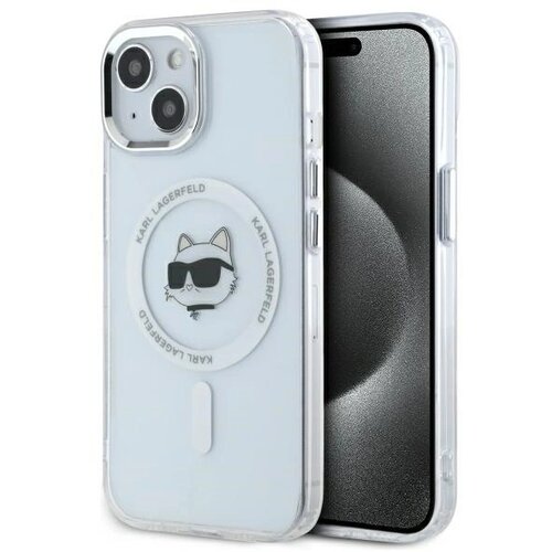 Karl Lagerfeld KLHMP15MHLSCHH HARDCASE METAL ZA IPHONE 15 PLUS 6.7, (5000013408) Cene