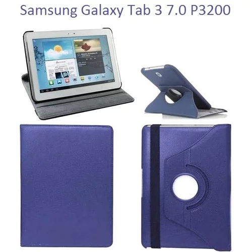  Vrtljivi ovitek / etui / zaščita za Samsung Galaxy Tab 3 7.0 - modri