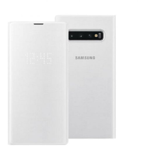 Samsung LED View (ef-ng973-pwe) preklopna futrola za telefon Galaxy S10 bela Slike