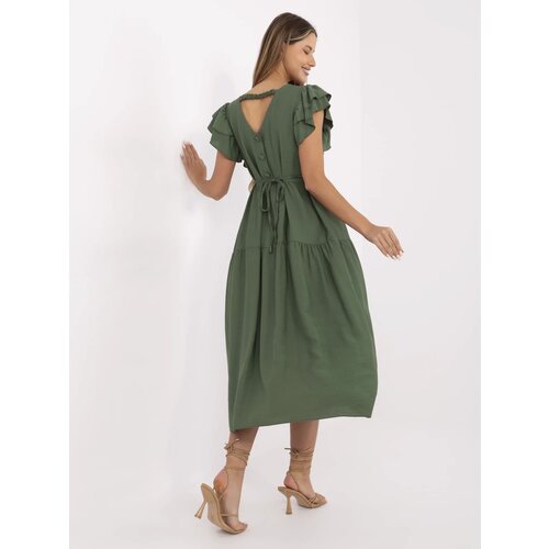 Italy Moda Dress-MI-SK-A2489.21-khaki Cene