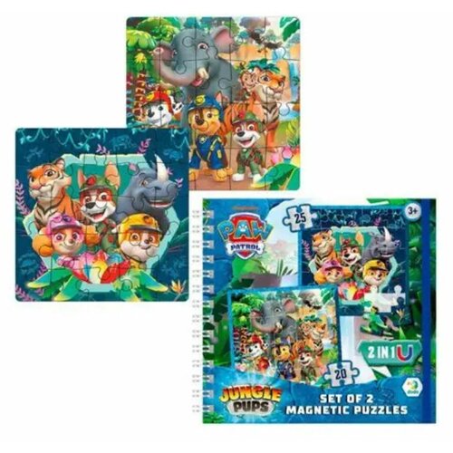 Magnetne PUZZLE PATROLNE SAPE DZUNGLA 2U1 200543 Slike