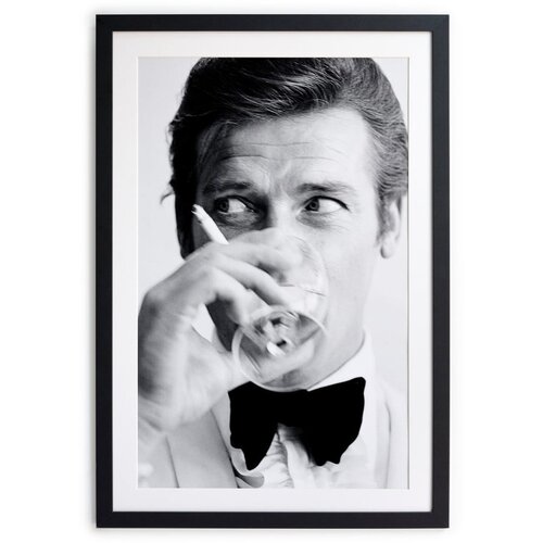Little Nice Things Plakat v okvirju 30x40 cm James Bond - Little Nice Things Cene