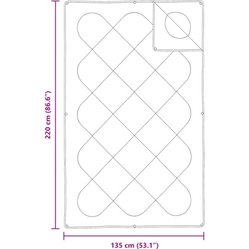  Poplun s jastukom 2 pcs Bijela 135 x 220 cm Mikrofibra Slike