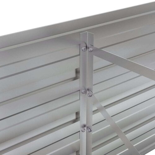 vidaXL Povišena vrtna gredica boja hrđe 320 x 80 x 77 cm čelik COR-TEN Cene