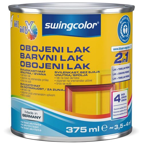 SWINGCOLOR Akrilni barvni lak (bela, svilnato mat, 375 ml) Cene