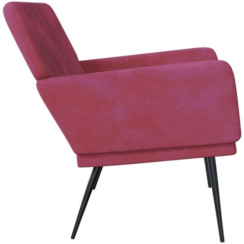 Klupa crvena boja vina 108 x 79 x 79 cm bar&amp;scaron;unasta Slike