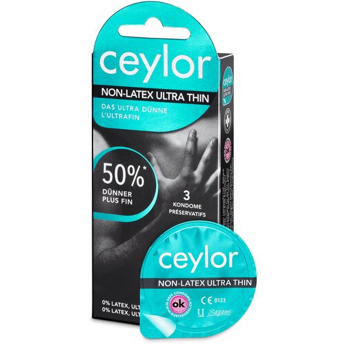 Ceylor Non-Latex Ultra Thin 3 pack Slike