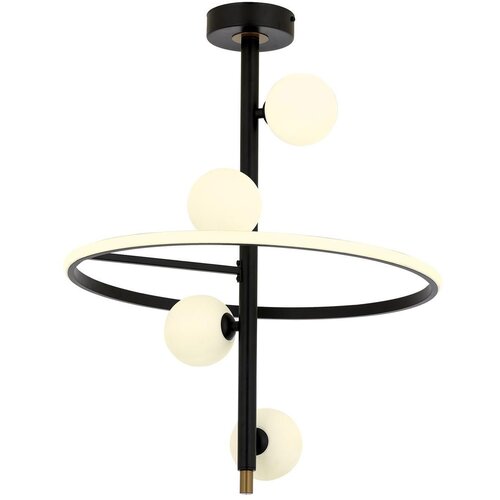 Opviq Av-1896-5Bsy blackwhite chandelier Slike