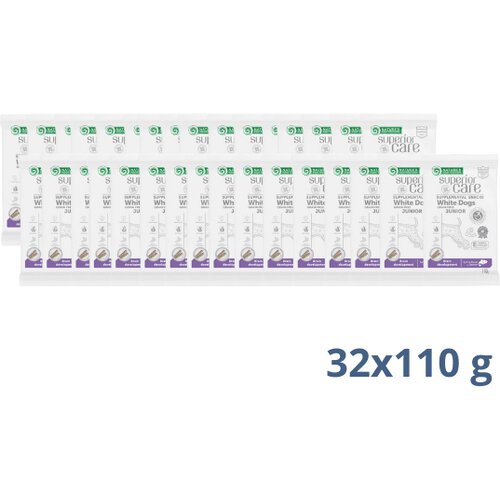 Nature's Protection hrana za pse np white dogs junior brain development with salmon 3.5 kg Slike