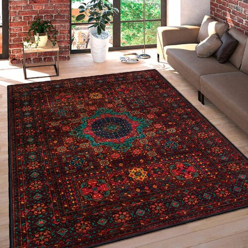 Conceptum Hypnose tepih Woosonıl072 claret redcamelgreen carpet (160 x 230) Cene