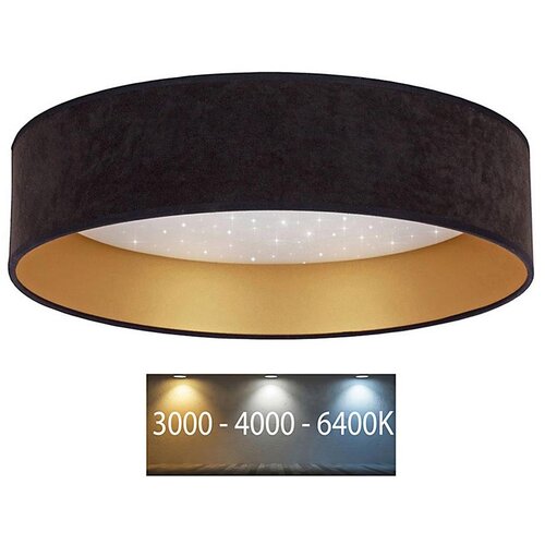 Brilagi - LED plafonsko svetlo VELVET STAR LED/24W/230V pr. 40 cm crna/zlatna Cene