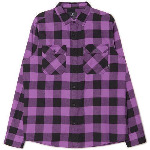 Cropp muška karirana košulja - Ljubičasta  4546W-45X Cijene