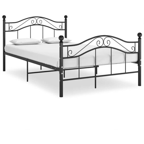 Okvir za krevet crni metalni 120 x 200 cm Cijene