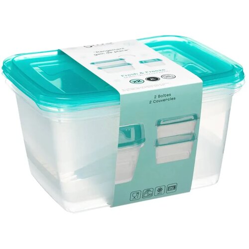 Five Posuda za hranu, 2 l, 2 Komada, 20x15x10.5 cm Slike