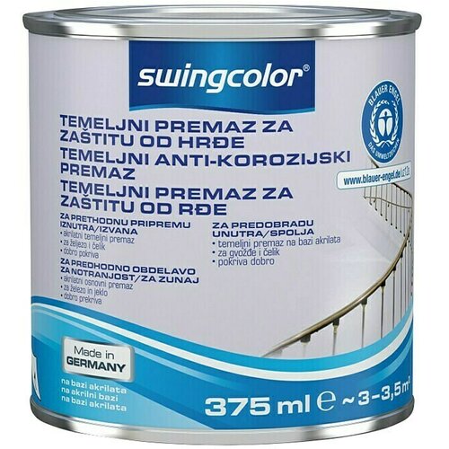 SWINGCOLOR Temeljni premaz za zaštitu od korozije (375 ml, Sive boje) Cijene
