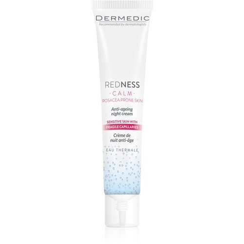 Dermedic Redness Calm nočna krema proti prvim gubam za občutljivo in pordelo kožo 40 ml Cene
