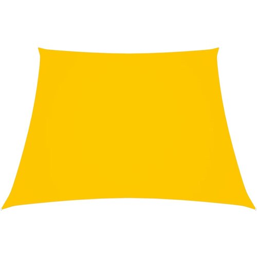 vidaXL Senčno jadro oksford blago trapez 2/4x3 m rumeno, (20610339) Cene