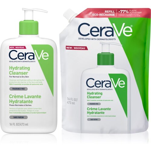CeraVe Hydrating Cleanser set z vlažilnim učinkom Cene