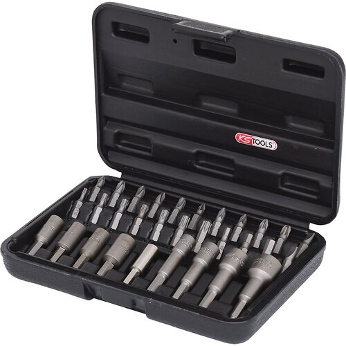 Ks Tools Komplet nastavkov in orodja za vijačenje 1/4&amp;#039;&amp;#039;, 31 kosov, oblika C 6,35 Slike
