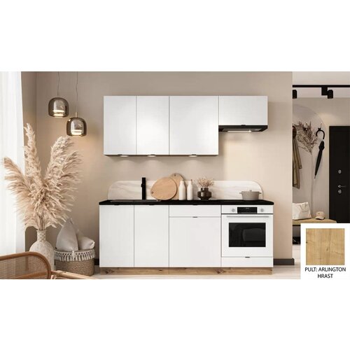 Stolkar KUHINJSKI SET GIANNA 200 CM - ARLINGTON HRAST Cijene