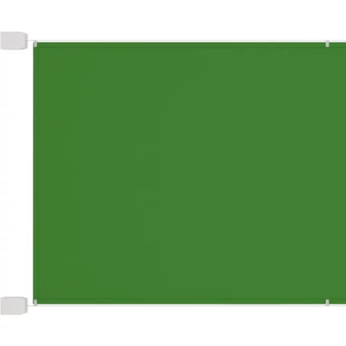 vidaXL Vertikalna markiza svetlo zelena 100x270 cm tkanina oxford
