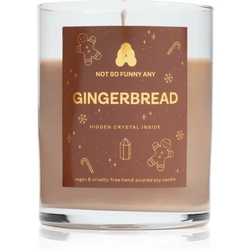 Not So Funny Any Crystal Candle Gingerbread sveča s kristali 220 g