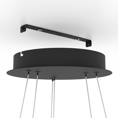 Eglo banderillas 1, led, 40w, prečnik 600, bela Slike