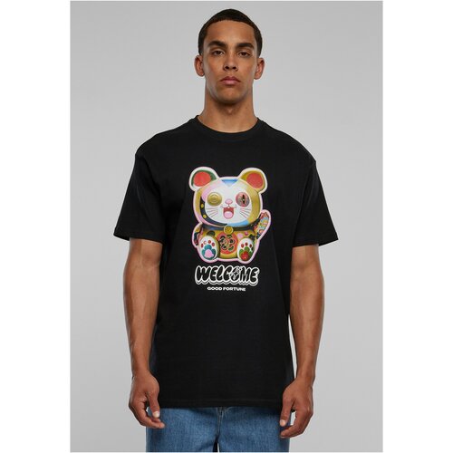 Mister Tee Welcome Cat Heavy Oversize Tee black Slike