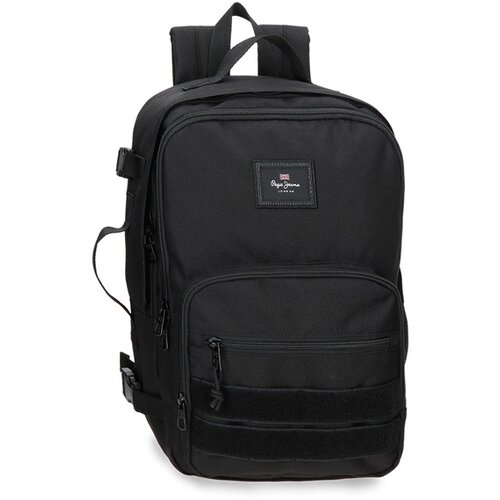 PepeJeans Ranac putna torba 40cm sa odeljkom za laptop PJL Aris black Cene