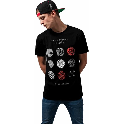 Merchcode Twenty One Pilots Pattern Circles T-Shirt Black Slike