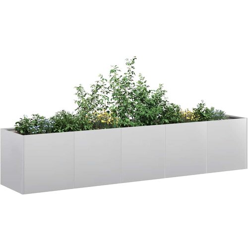 VidaXL Sadilica 200x40x40 cm od pocinčanog čelika Slike