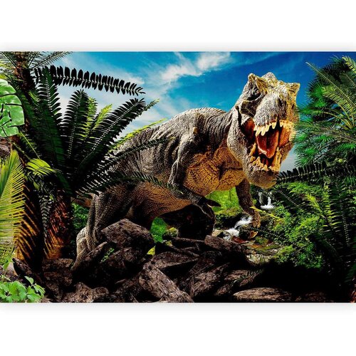 Artgeist Fototapeta Angry Tyrannosaur, 200x140cm Cene