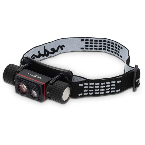 Nedis LHLR10WBK- LED prigu&scaron;iva punjiva čelna lampa LED/10W/5V 2200 mAh IPX8 crna Cene
