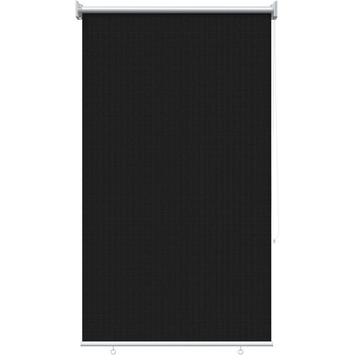 vidaXL Zunanja rolo zavese z blokiranjem UV žarkov 90 % Črna HDPE, (5000298208) Cene